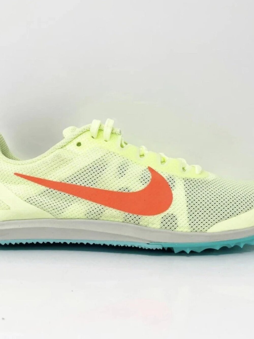 Nike Zoom Rival D 10 Track Green Track Spikes Shoes Men's Sz 11.5 US 907566-700